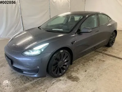 Käytetty Tesla Model 3 Performance 461 kW (627 HP) 2022 Harmaa Sedan