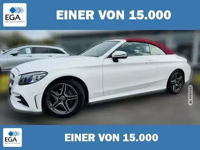 Gebraucht Mercedes C200 AMG 184 PS (135 kW) 2019 Weiß Cabrio