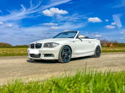 Używany BMW 123 Cabriolet M Performance 204 KM (150 kW) 2009 Biały Kabriolet