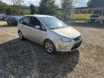Gebraucht Ford C-MAX Style 101 PS (74 kW) 2010 Silber Van / Kleinbus