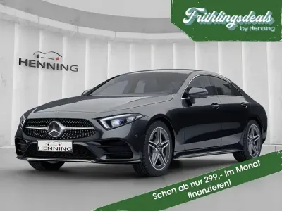 Używany Mercedes CLS300 AMG 245 KM (180 kW) 2018 Czarny Sedan/Limuzyna