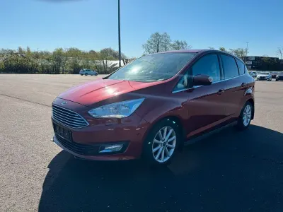 Gebraucht Ford C-MAX Titanium 150 PS (110 kW) 2017 Rot Van / Kleinbus