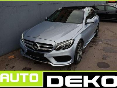 Silber Gebraucht 2014 Mercedes C220 AMG line Kombi | 15.470 € (Teuer)
