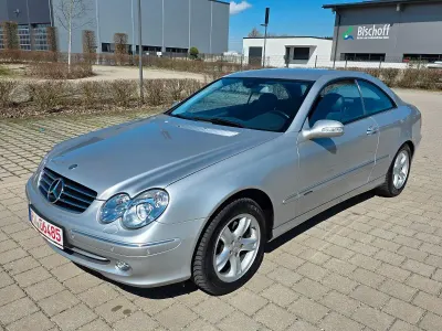 Usata Mercedes CLK240 Avantgarde 170 CV (125 kW) 2004 Argento Coupé