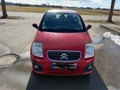 Gebraucht Citroën C2 VTR Sport 68 PS (50 kW) 2008 Rot Kleinwagen