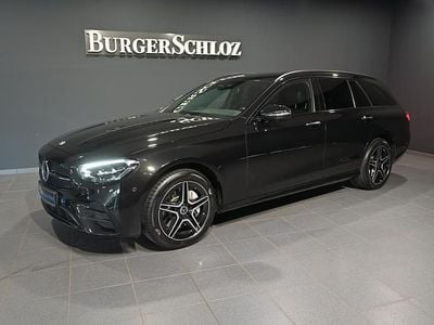 Metalliclack obsidianschwarz metallic Gebraucht 2022 Mercedes E300 AMG Limousine | 35.250 € (Guter Preis)
