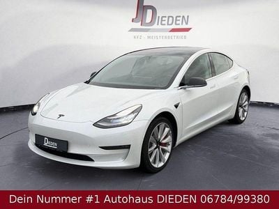 Gebraucht Tesla Model 3 Performance 377 kW (513 PS) 2020 Weiß Limousine