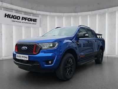 Gebraucht Ford Ranger 212 PS (155 kW) 2022 Lightning blue metallic Pickup
