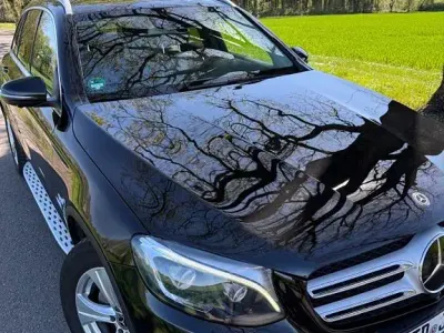 Usata Mercedes GLC350 258 CV (189 kW) 2018 Nero SUV