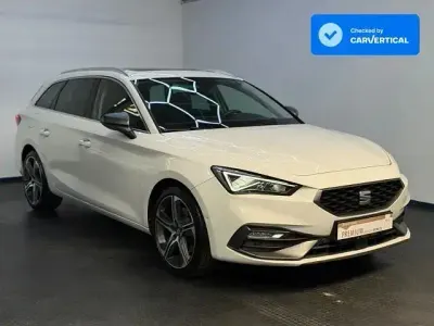 Gebraucht Seat Leon FR-Line 150 PS (110 kW) 2021 Weiß Kombi