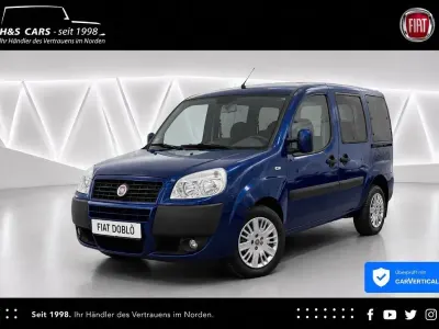 Gebraucht Fiat Doblò 77 PS (56 kW) 2009 Blau Van / Kleinbus