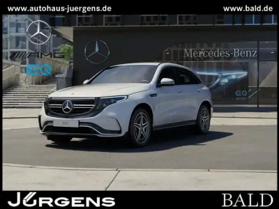 Gebraucht Mercedes EQC400 AMG line 300 kW (408 PS) 2023 Unilack polarweiß SUV