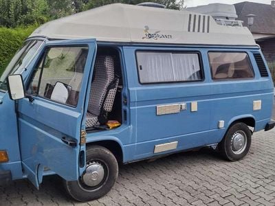 Second-hand VW T3 69 CP (50 kW) 1988 Albastru Van