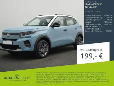 Neu Citroën C3 101 PS (74 kW) 2026 Montecarloblau SUV