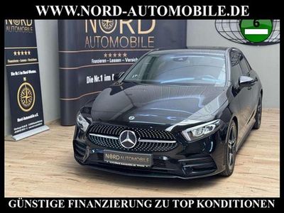 Nachtschwarz Gebraucht 2022 Mercedes A200 AMG Limousine | 27.850 € (Fairer Preis)