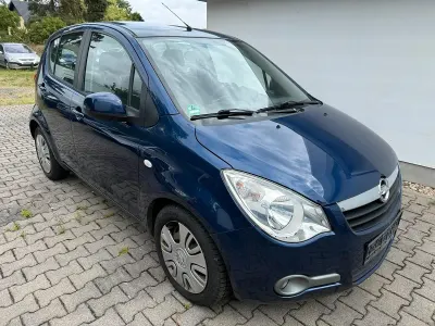 Gebraucht Opel Agila 86 PS (63 kW) 2009 Blau Kleinwagen