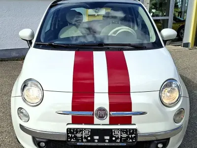 Gebraucht Fiat 500 Lounge 69 PS (50 kW) 2011 Weiß