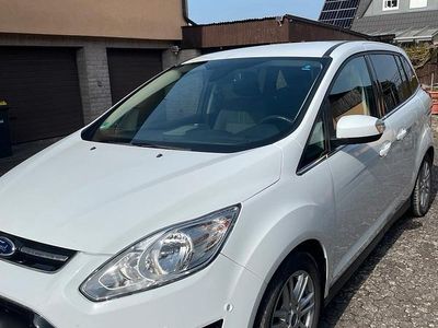 Gebraucht Ford C-MAX Titanium 125 PS (91 kW) 2013 Weiß Van / Kleinbus