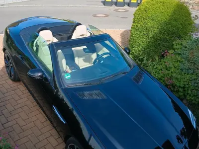 Second-hand Mercedes SLK200 185 CP (136 kW) 2015 Negru Cabrio