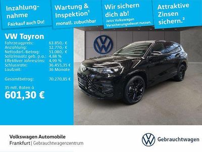 Brugt VW Tayron R-line 193 HK (141 kW) 2026 Sort SUV