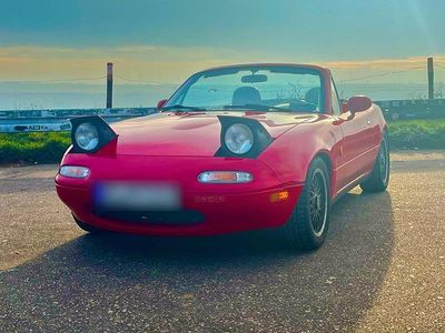 Gebraucht Mazda MX5 116 PS (85 kW) 1992 Rot Cabrio