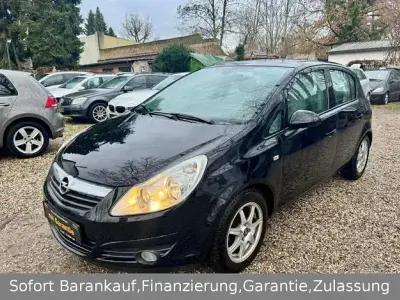 Używany Opel Corsa 101 KM (74 kW) 2010 Czarny Hatchback
