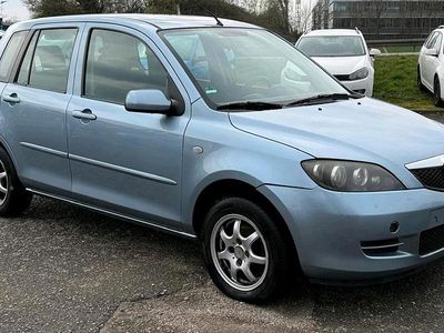 Gebraucht Mazda 2 80 PS (58 kW) 2007 Blau Kleinwagen