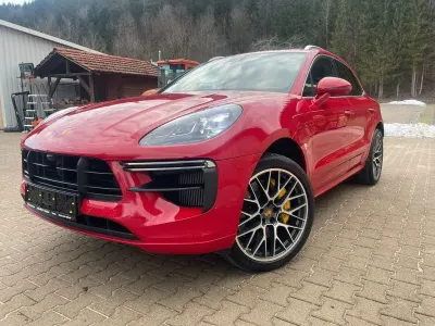 Occasion Porsche Macan Turbo 441 PK (324 kW) 2021 Rood SUV