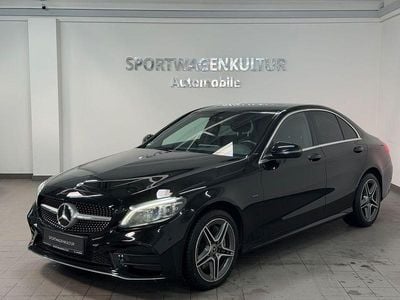 Schwarz Gebraucht 2020 Mercedes C300e AMG line Limousine | 26.890 € (Etwas zu teuer)
