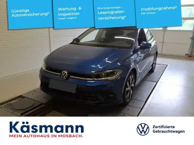 Gebraucht VW Polo R-line 110 PS (80 kW) 2022 Blau Kleinwagen