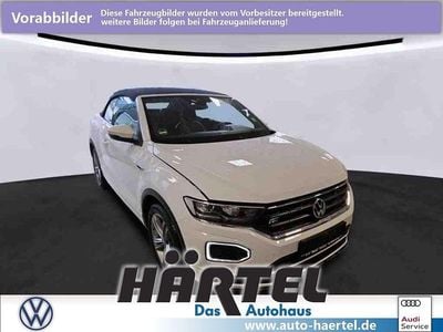 Gebraucht VW T-Roc Cabriolet R-line 150 PS (110 kW) 2021 Pure white, solid Cabrio