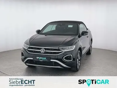 Gebraucht VW T-Roc Cabriolet Move 150 PS (110 kW) 2024 Schwarz (metallic) Cabrio