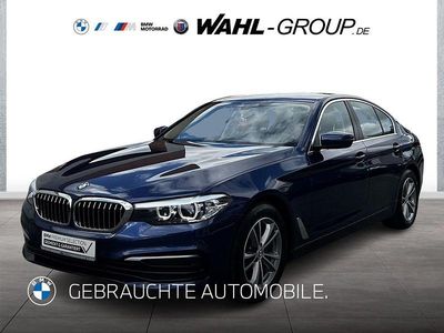 Gebraucht BMW 520 Sport Line 190 PS (139 kW) 2018 Blau Limousine