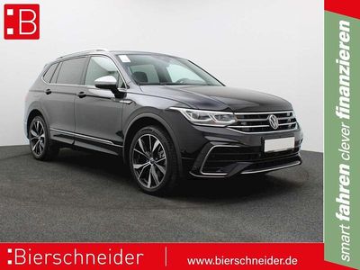 Gebraucht VW Tiguan Allspace R-line 200 PS (147 kW) 2024 Schwarz SUV
