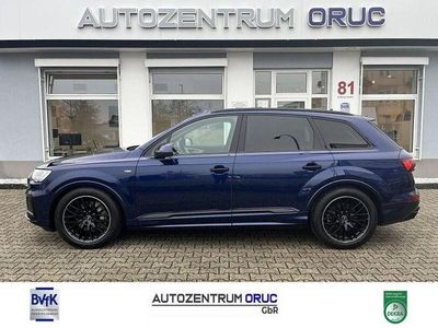 Second-hand Audi Q7 S-Line 286 CP (210 kW) 2020 Albastru SUV