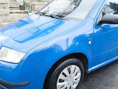 Gebraucht Skoda Fabia 60 PS (44 kW) 2000 Blau Kleinwagen