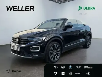 Gebraucht VW T-Roc Cabriolet Style 150 PS (110 kW) 2020 Schwarz Cabrio