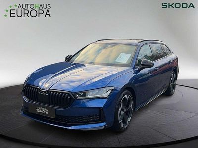 Atlantikblau metallic Neu 2025 Skoda Superb SportLine Kombi | 48.850 € (Superpreis)