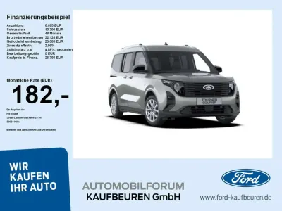 Neu Ford Tourneo Courier Titanium 125 PS (91 kW) 2026 Solar silver Van / Kleinbus