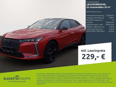 Lackierung peperoncino red/typ aussenverkleidung metalliclackierung Gebraucht 2023 DS Automobiles DS4 Performance Line Plus Limousine | 21.880 € (Fairer Preis)