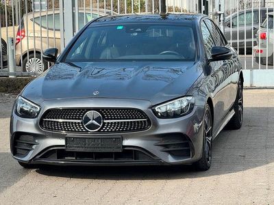 Gebraucht Mercedes E220 AMG line 194 PS (142 kW) 2021 Selenitgrau Limousine