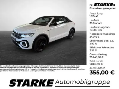 Gebraucht VW T-Roc Cabriolet Style 150 PS (110 kW) 2022 Pure white Cabrio