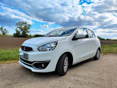 Gebraucht Mitsubishi Space Star 71 PS (52 kW) 2019 Weiß Kleinwagen