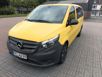 Gebraucht Mercedes Vito 136 PS (100 kW) 2020 Gelb Van