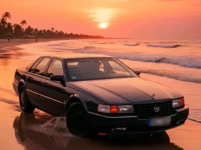 Gebraucht Cadillac Seville STS 200 PS (147 kW) 1992 Blau Limousine