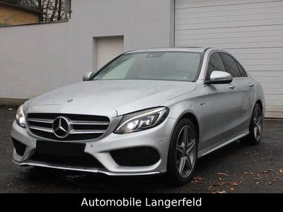 Usata Mercedes C400 AMG line 333 CV (244 kW) 2015 Argento Berlina
