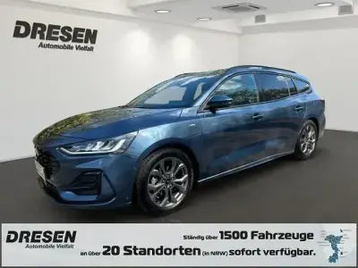 Brugt Ford Focus ST-Line 155 HK (114 kW) 2022 Blå Stationcar