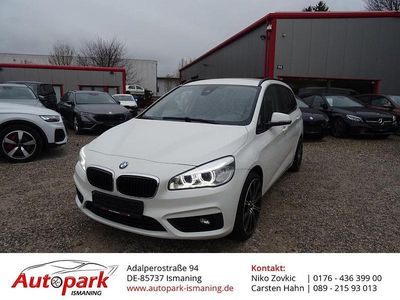 Gebraucht BMW 220 Gran Tourer Sport Line 190 PS (139 kW) 2016 Weiß Van / Kleinbus