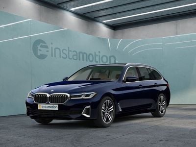 Blau Gebraucht 2021 BMW 530 Luxury Line Kombi | 45.670 € (Teuer)