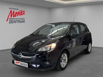 Gebraucht Opel Corsa 90 PS (66 kW) 2018 Tiefsee blau (metallic) Limousine